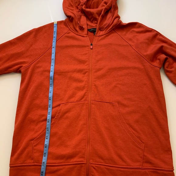 Women's Orange Hoodie - Picture 4 of 5